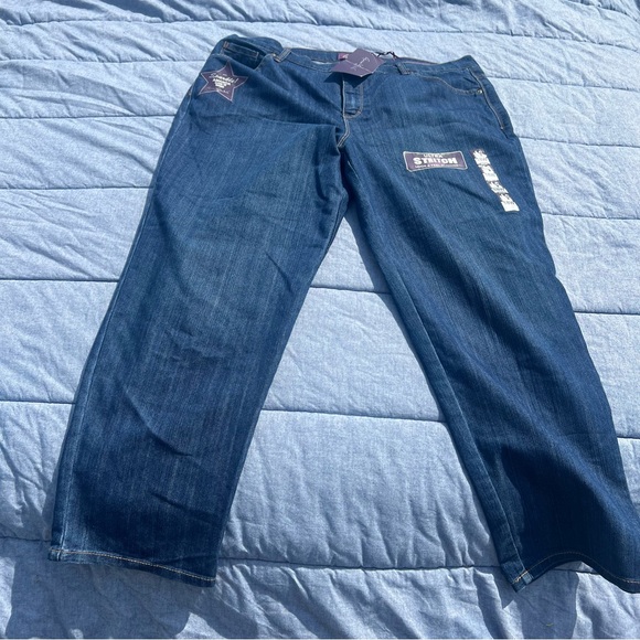 NWT Gloria Vanderbilt Amanda Plus Size Classic Fit Tapered Jeans Size 18W Short - Picture 1 of 7